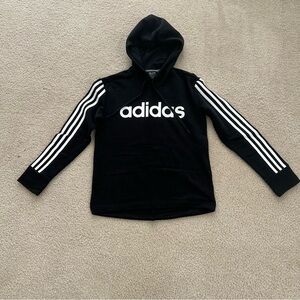 Adidas Black & White Hoodie